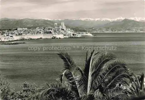 AK / Ansichtskarte ANTIBES_06_Alpes_Maritimes Le chateau et les remparts Alpes 