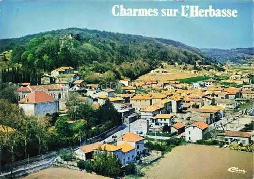 AK / Ansichtskarte Charmes sur l_Herbasse Vue generale aerienne Charmes sur l Herbasse