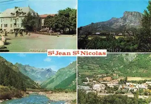 AK / Ansichtskarte St Jean St Nicolas_GAP_05_Hautes Alpes Pont du Fosse sa place et son drac 