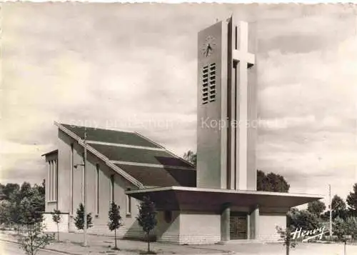 AK / Ansichtskarte Azerailles_Luneville_54_Meurthe et Moselle Eglise Architecte Bourgon 