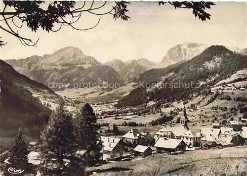 AK / Ansichtskarte Chatel_Thonon les Bains_74_Haute Savoie Vue generale et les Alpes 