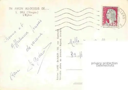 AK / Ansichtskarte Bru_Epinal_88_Vosges Eglise vue aerienne 