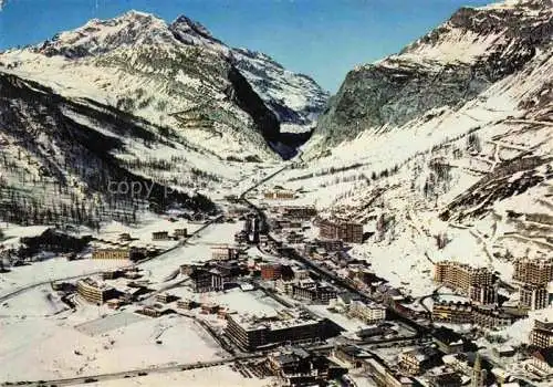 AK / Ansichtskarte Val_d_Isere_Albertville_73_Savoie Panorama Station Sports d hiver Alpes vue aerienne 