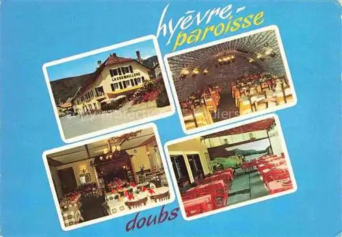 AK / Ansichtskarte Hyevre Paroisse Hotel Restaurant La Cremaillere Hyevre Paroisse