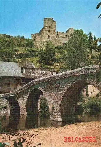 AK / Ansichtskarte Belcastel_12_Aveyron Pont Chateau Collection Les Chateaux du Rouergue 