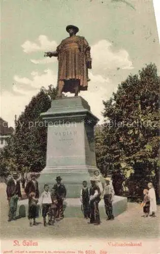 AK / Ansichtskarte St_Gallen_SANKT_GALLEN_SG Vadiandenkmal 