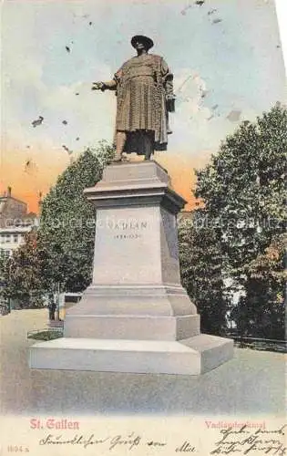 AK / Ansichtskarte St_Gallen_SANKT_GALLEN_SG Vadiandenkmal 