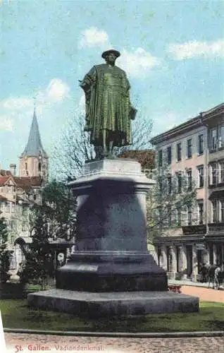 AK / Ansichtskarte St_Gallen_SANKT_GALLEN_SG Vadiandenkmal 