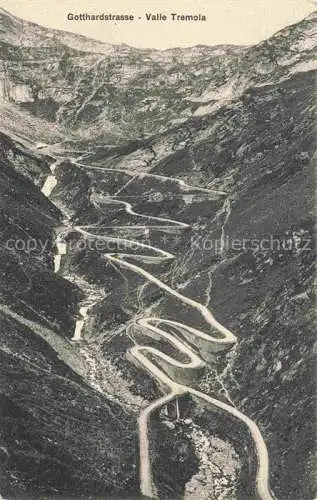 AK / Ansichtskarte Gotthardstrasse Valle Tremoia 