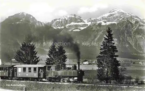 AK / Ansichtskarte Zillertalbahn_Zillertal_Tirol_AT Panorama 