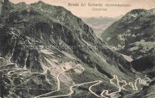 AK / Ansichtskarte Leventina_Region_Ticino_TI Strada del Gottardo 