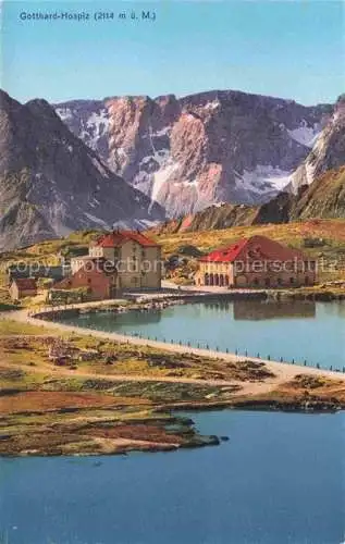 AK / Ansichtskarte Gotthard_Hospiz_Gotthardhospiz_TI Panorama 