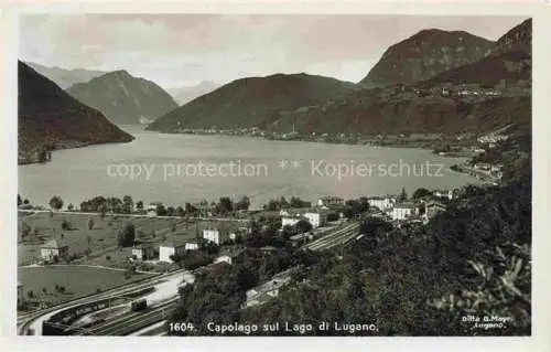 AK / Ansichtskarte Capolago_Mendrisio_TI sul Lago di Lugano 
