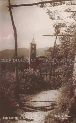 AK / Ansichtskarte Cureggia_LUGANO_TI San Gottardo Chiesa 