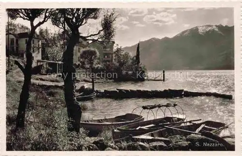 AK / Ansichtskarte San_Nazzaro_Lago_Maggiore_LOCARNO_TI Panorama 