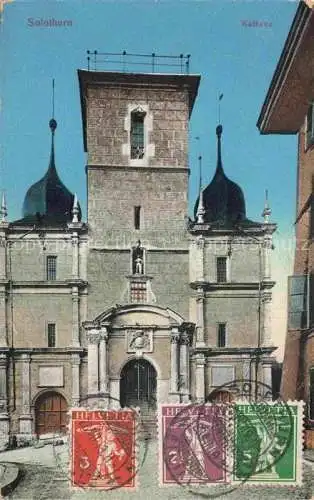 AK / Ansichtskarte Solothurn_Soleure_SO Rathaus 