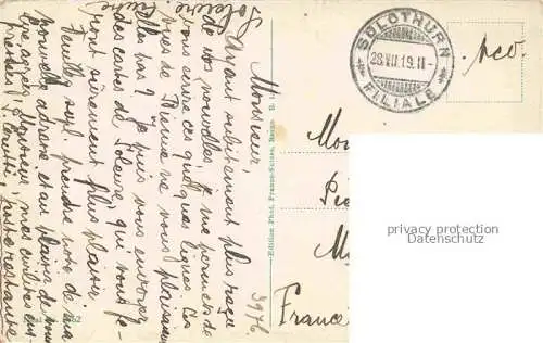 AK / Ansichtskarte Solothurn_Soleure_SO Rathaus 