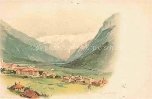 AK / Ansichtskarte Engelberg__OW Panorama 