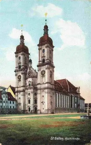 AK / Ansichtskarte St_Gallen_SANKT_GALLEN_SG Klosterkirche 
