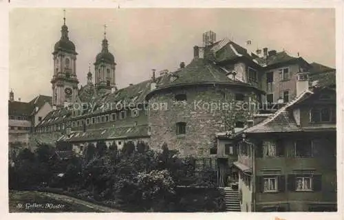 AK / Ansichtskarte St_Gallen_SANKT_GALLEN_SG Kloster Kirche 