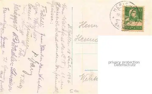 AK / Ansichtskarte St_Gallen_SANKT_GALLEN_SG Klostergebaeude Dom 