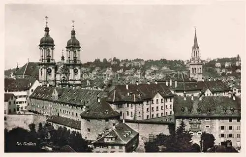 AK / Ansichtskarte St_Gallen_SANKT_GALLEN_SG Kloster Kirche 