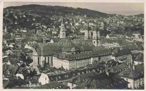 AK / Ansichtskarte St_Gallen_SANKT_GALLEN_SG Kloster Kirche Panorama 
