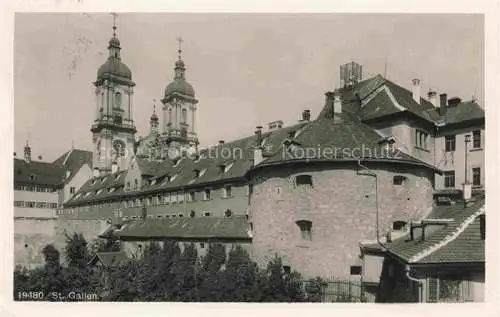 AK / Ansichtskarte St_Gallen_SANKT_GALLEN_SG Kloster Kirche 