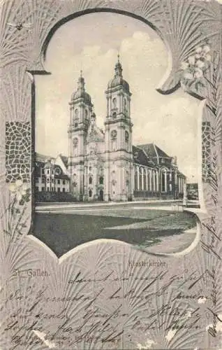 AK / Ansichtskarte St_Gallen_SANKT_GALLEN_SG Stiftskirche 