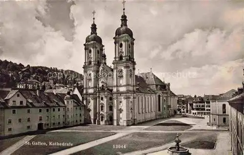 AK / Ansichtskarte St_Gallen_SANKT_GALLEN_SG Kathedrale 