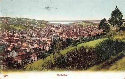 AK / Ansichtskarte St_Gallen_SANKT_GALLEN_SG Panorama 