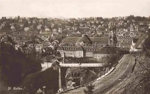 AK / Ansichtskarte St_Gallen_SANKT_GALLEN_SG Panorama 