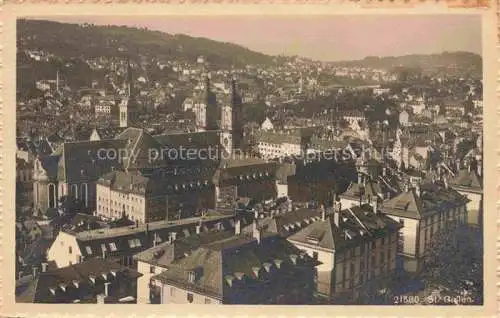 AK / Ansichtskarte St_Gallen_SANKT_GALLEN_SG Panorama Kloster Kirche 