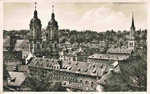 AK / Ansichtskarte St_Gallen_SANKT_GALLEN_SG Panorama Kirchen 