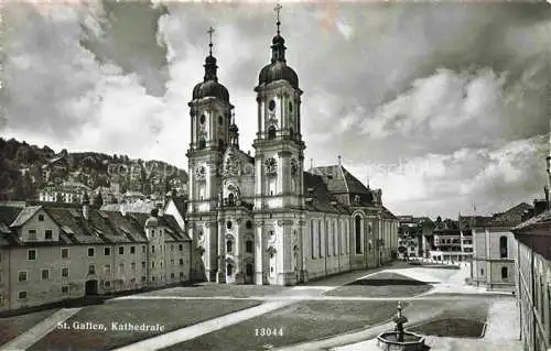 AK / Ansichtskarte St_Gallen_SANKT_GALLEN_SG Kathedrale 