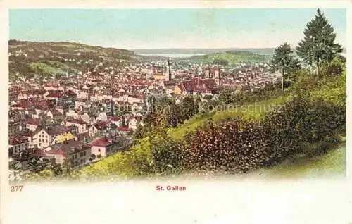 AK / Ansichtskarte St_Gallen_SANKT_GALLEN_SG Panorama 