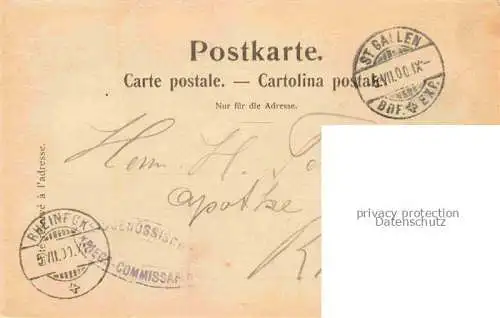 AK / Ansichtskarte St_Gallen_SANKT_GALLEN_SG Kloster 