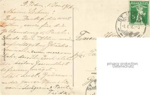 AK / Ansichtskarte St_Gallen_SANKT_GALLEN_SG mit Bodensee 