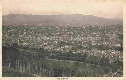 AK / Ansichtskarte St_Gallen_SANKT_GALLEN_SG Panorama 
