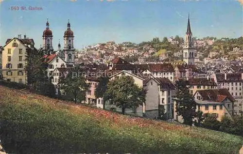 AK / Ansichtskarte St_Gallen_SANKT_GALLEN_SG Kloster Kirche 