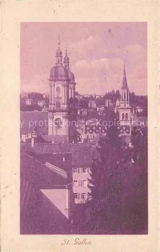 AK / Ansichtskarte St_Gallen_SANKT_GALLEN_SG Klosterkirche 