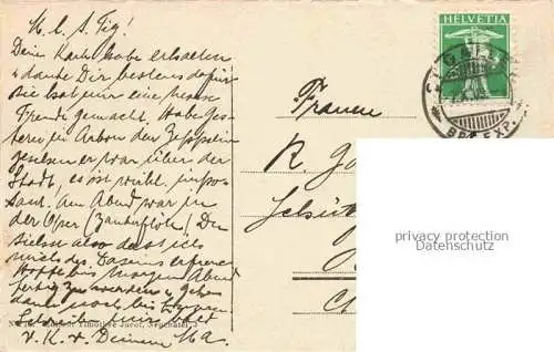 AK / Ansichtskarte St_Gallen_SANKT_GALLEN_SG Klosterkirche 