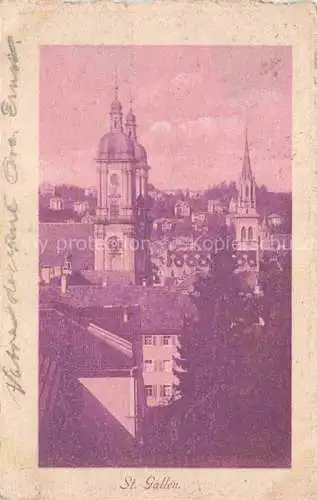 AK / Ansichtskarte St_Gallen_SANKT_GALLEN_SG Klosterkirche 