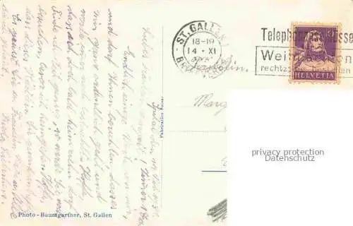 AK / Ansichtskarte St_Gallen_SANKT_GALLEN_SG Kantonsspital Haus 1 