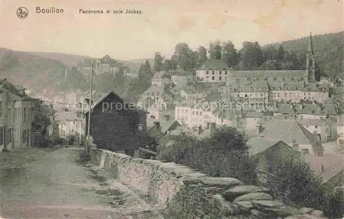 AK / Ansichtskarte BOUILLON  Wallonne Belgie Panorama et voie Jockey