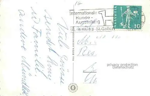 AK / Ansichtskarte St_Gallen_SANKT_GALLEN_SG Teilansichten Ortspartien Kathedrale 