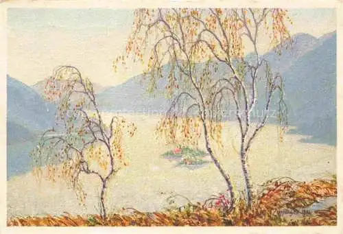 AK / Ansichtskarte Brissago_Lago_Maggiore_TI Vista sulle Isole di Brissago 