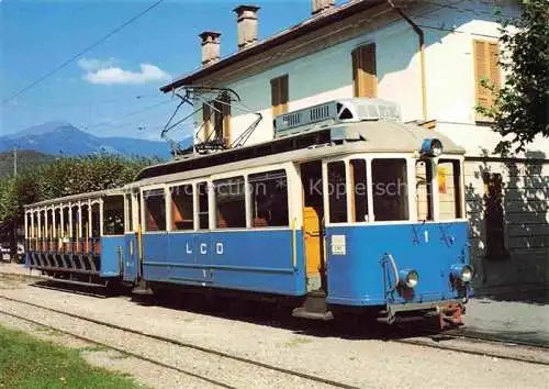 AK / Ansichtskarte Dino_LUGANO_TI LCD elektrischer Triebwagen BFe 2 3 1966 