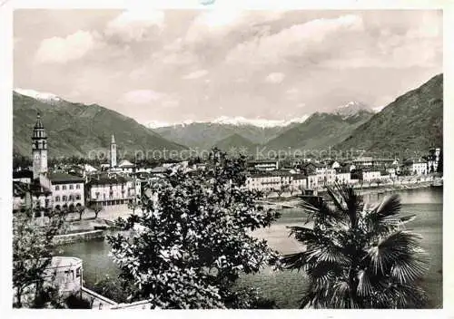 AK / Ansichtskarte Ascona_Lago_Maggiore_TI Panorama 