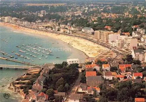AK / Ansichtskarte PORNICHET_44_Loire Atlantique Le Port et la Plage Vue aerienne 